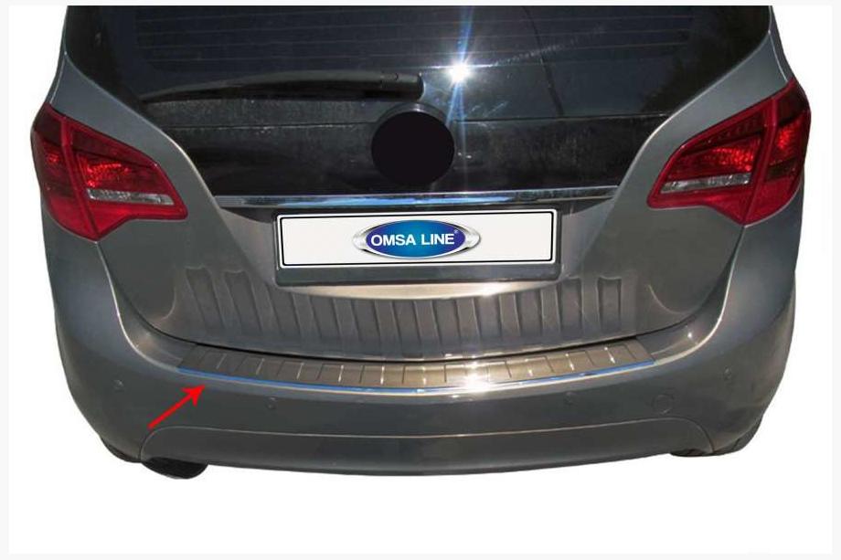 Накладка на задний бампер OmsaLine (нержавейка) Image Накладка на задний бампер OmsaLine (нержавейка) Image
