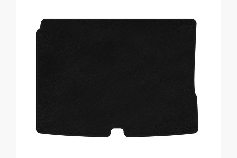 Fiat Fiorino/Qubo 2008-2024 гг. Текстильный коврик в багажник Classic (Для Qubo 2008-2016, Черный) Image