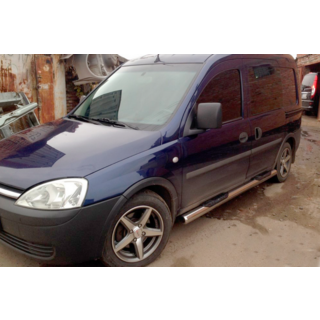 Боковые трубы (2 шт., нержавейка) фото 2