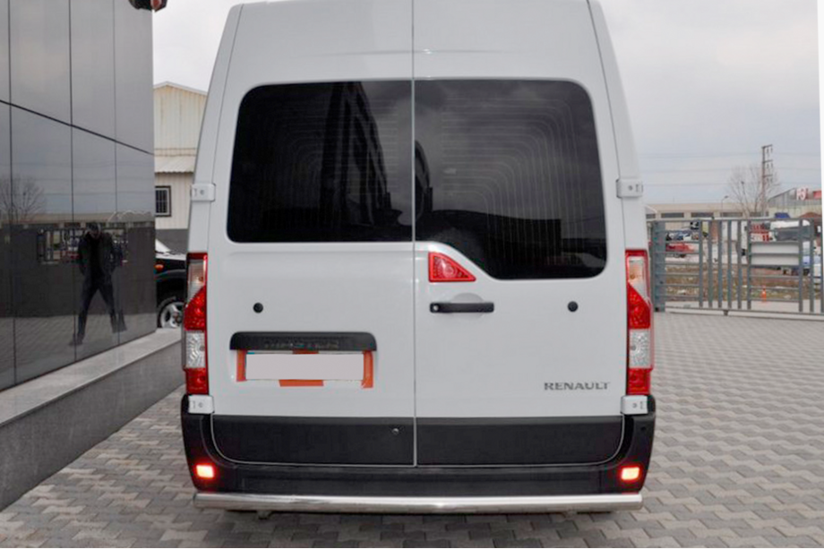 Opel Movano 2010-2021 гг. Задняя дуга (нержавейка) Image
