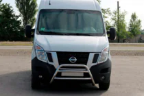 Opel Movano 2010-2021 гг. Кенгурятник WT018 (нержавейка) фото 2