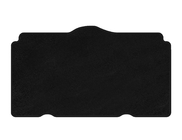 Текстильный коврик в багажник Classic (HB, 5-дверный, Черный) фото 1