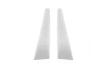 Renault Megane II 2004-2009 гг. Накладки на стойки из нержавеющей стали (2 шт) фото 2