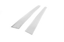 Renault Megane II 2004-2009 гг. Накладки на стойки из нержавеющей стали (2 шт) фото 3