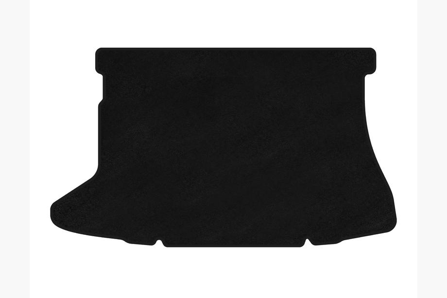 Toyota Auris 2007-2012 гг. Коврик багажника текстильный Classic (HB, Черный) Image