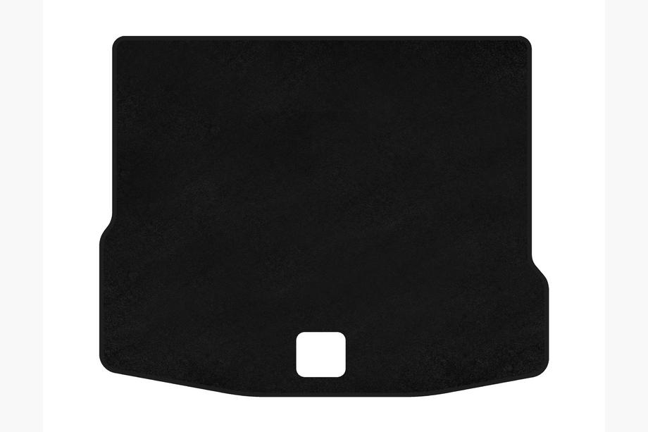 Volkswagen Tiguan 2016-2023 гг. Коврик багажника текстильный Classic V1 (США, Черный) Image