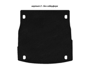 Коврик багажника текстильный Classic V-2 (без сабвуфера, Черный) фото 1 Коврик багажника текстильный Classic V-2 (без сабвуфера, Черный) фото 1