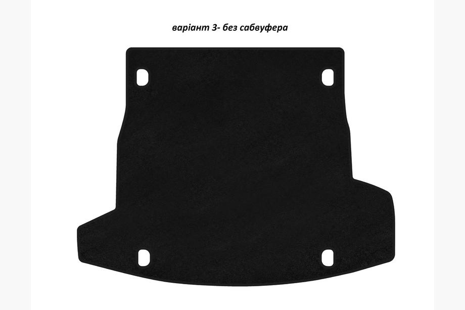 Коврик багажника текстильный Classic V-3 (без сабвуфера, Черный) Image Коврик багажника текстильный Classic V-3 (без сабвуфера, Черный) Image