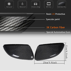 Volkswagen Golf 6 2008-2014 гг. Накладки на зеркала V1 (для HB 2010-2013, Карбон) фото 6