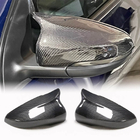 Volkswagen Golf 6 2008-2014 гг. Накладки на зеркала V2 (для HB 2010-2013, Карбон) фото 1