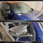 Volkswagen Golf 6 2008-2014 гг. Накладки на зеркала V2 (для HB 2010-2013, Карбон) фото 3