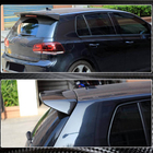Volkswagen Golf 6 2008-2014 гг. Спойлер V3 (для GTI/R HB 2010-2013, Карбон) фото 5