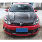 Volkswagen Golf 6 2008-2014 гг. Капот (для HB 2010-2013, Карбон) фото 3