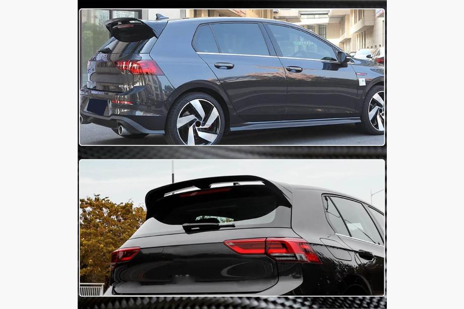 Volkswagen Golf 8 2019- гг. Спойлер V1 (для GTI/R EU 2019-2024, Карбон) Фото 5