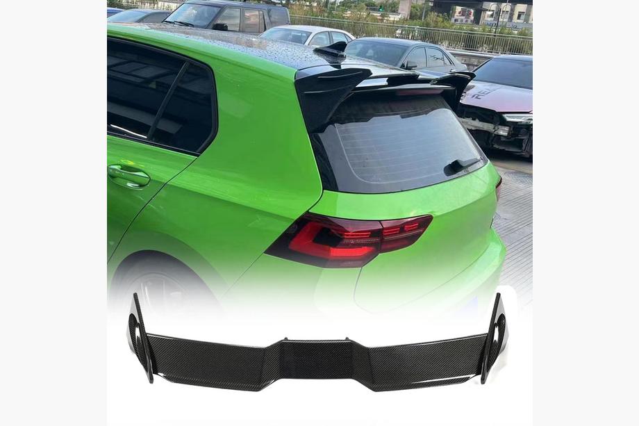 Volkswagen Golf 8 2019- гг. Спойлер V2 (для GTI/R EU 2019-2024, Карбон) Image