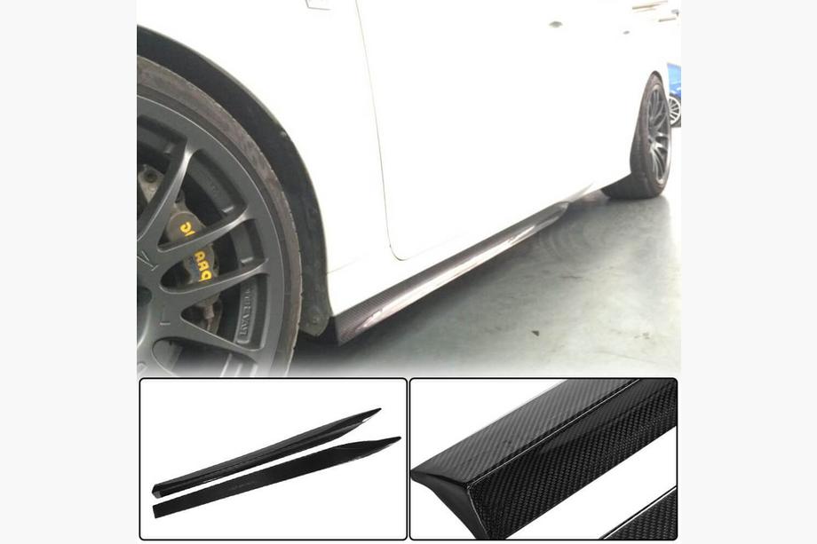 Lexus GS 2011-2020 гг. Боковые Пороги (для 2011-2015, Карбон) Image