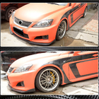 Накладка на передний бампер Lip (для F 2011-2013, Карбон) фото 3