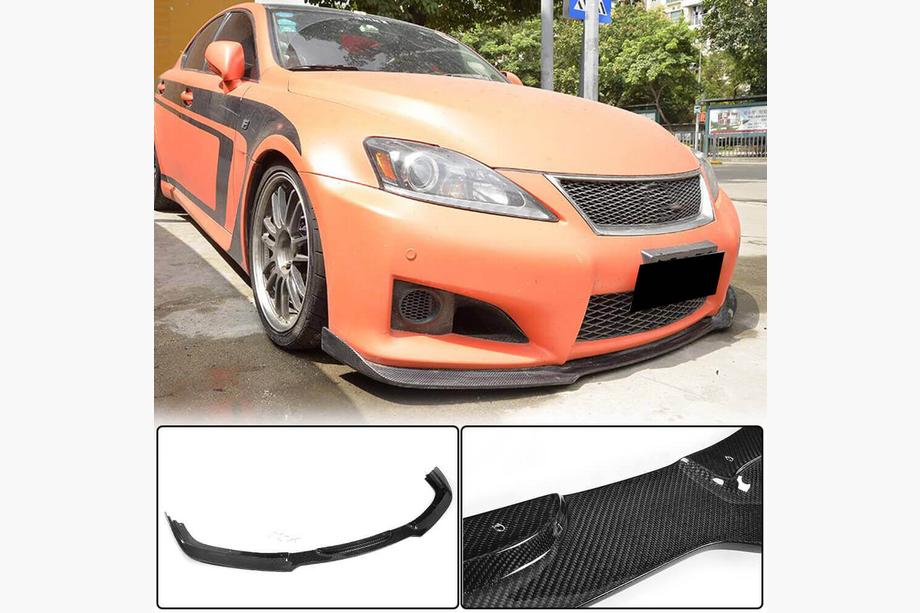 Накладка на передний бампер Lip (для F 2011-2013, Карбон) Image