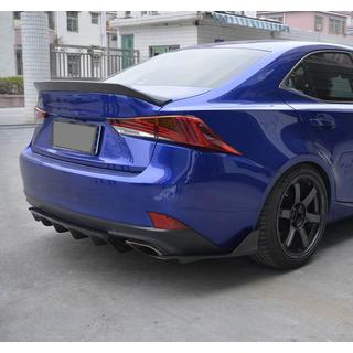 Спойлер V2 (для 2013-2020, Карбон) Lexus IS 2013- гг. фото 2