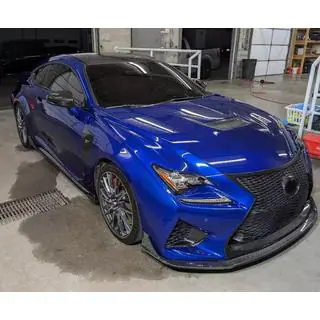 Боковые пороги (для RC F 2014-2018, Карбон) фото 3