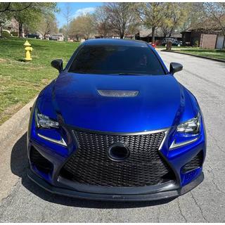 Передняя накладка Lip (для RC F 2014-2018, Карбон) фото 2