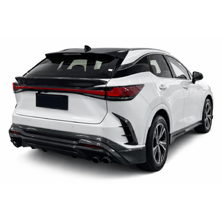 Накладка на задний бампер (карбон) фото 3