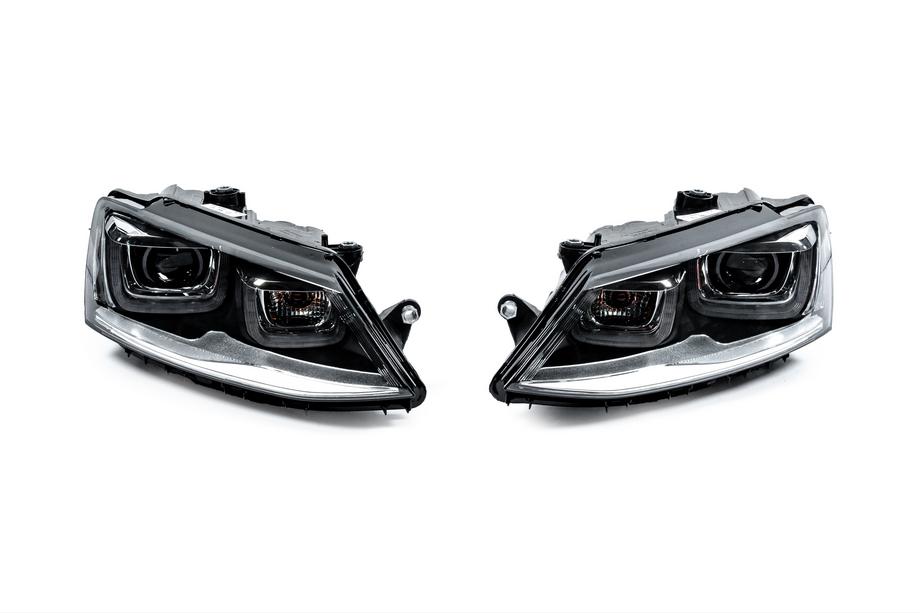 Volkswagen Jetta 2011-2018 гг. Передние Фары U-Type (2 шт) Image