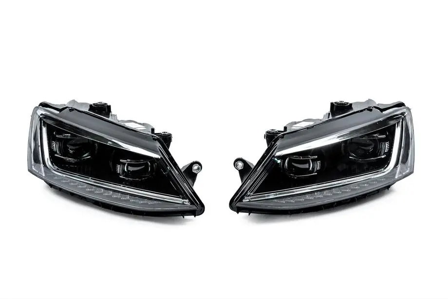 Volkswagen Jetta 2011-2018 гг. Передние фары Full LED (без блоков управления, 2 шт.)