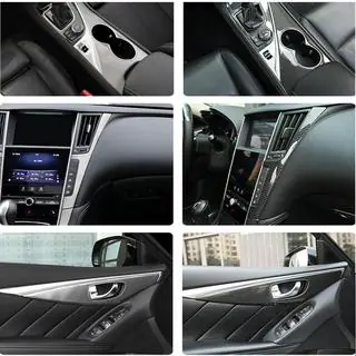Карбоновые вставки в салон (для Q50) Infiniti Q50/Q60 2013-2024 гг. фото 2
