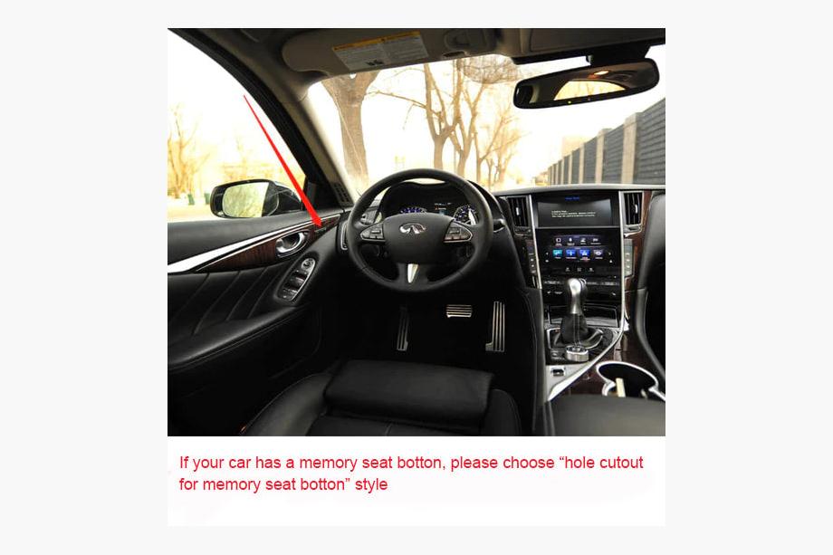 Infiniti Q50/Q60 2013-2024 гг. Карбоновые вставки в салон (для Q50) Фото 8