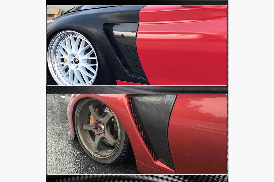 Infiniti Q50/Q60 2013-2024 гг. Крылья (для Q50 2014-2020, Карбон) Image