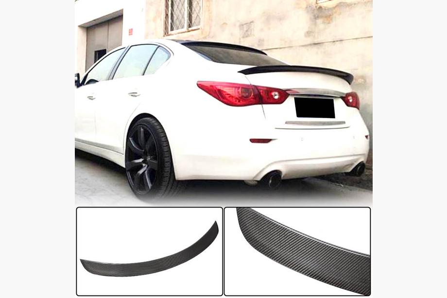 Infiniti Q50/Q60 2013-2024 гг. Спойлер V3 (для Q50, Карбон) Image