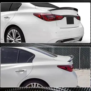 Спойлер V7 (для Q50, Карбон) Infiniti Q50/Q60 2013-2024 гг. фото 3