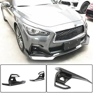 Карбоновые накладки на противотуманные фары (для Q50 Sport 2018-2022) фото 2