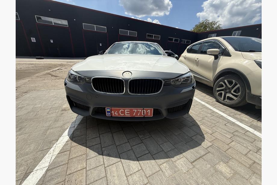 BMW 3 серия F30/F31 2012-2019 гг. Передний бампер в стиле F80 M3 Фото 10