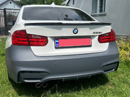 BMW 3 серия F30/F31 2012-2019 гг. Задний бампер в стиле F80 M3 фото 1
