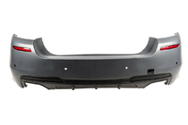 BMW 5 серия F10/F11 2010–2016 гг. Задний бампер с диффузором M Performance (под двойной выхлоп с двух сторон) фото 1