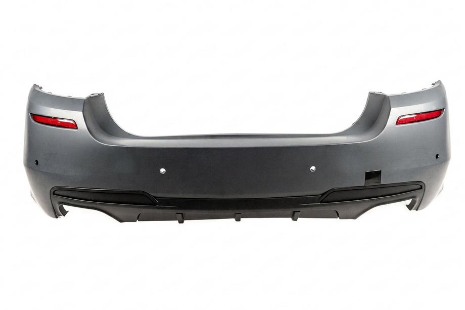 BMW 5 серия F10/F11 2010–2016 гг. Задний бампер с диффузором M Performance (под двойной выхлоп с двух сторон) Image