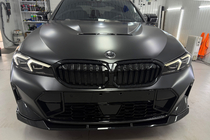 BMW 3 серия G20/G21 2018- гг. Капот (стиль M3 G80 CS, Алюминий) фото 6