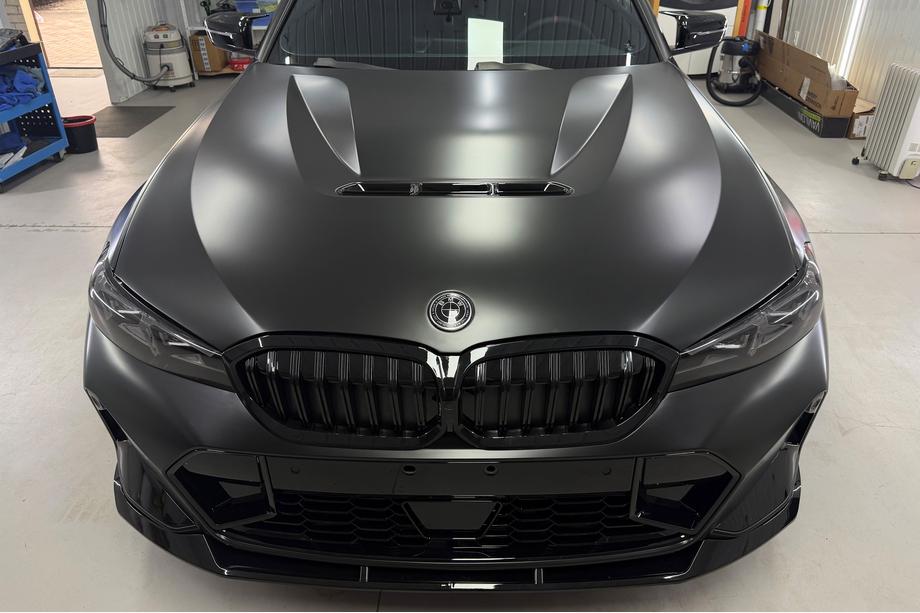 BMW 3 серия G20/G21 2018- гг. Капот (стиль M3 G80 CS, Алюминий) Image