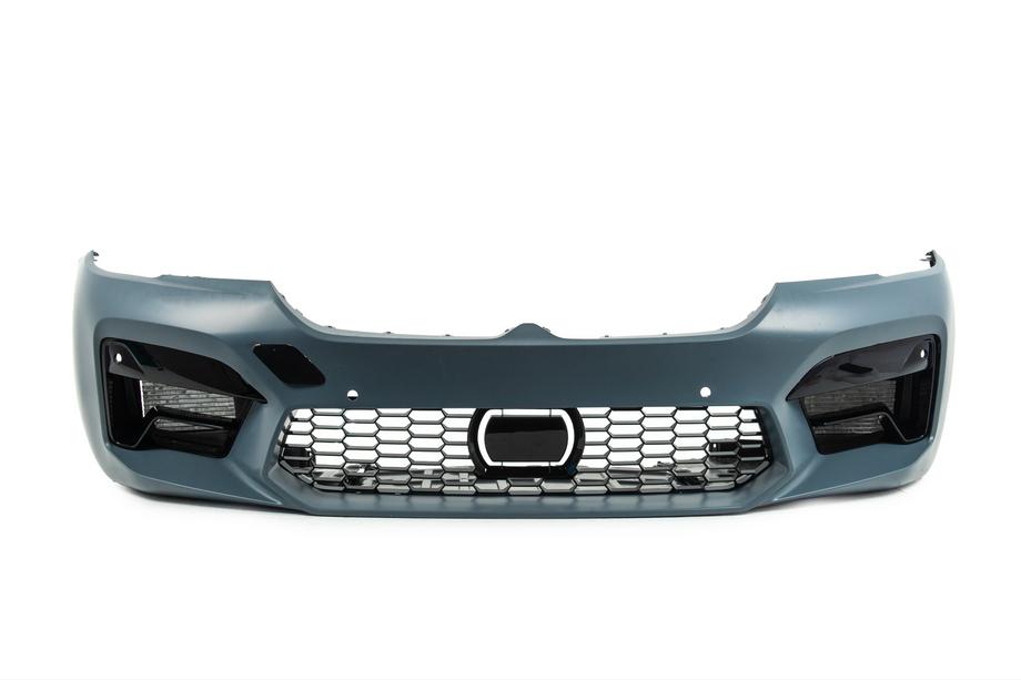 BMW 5 серия G30/G31 2017-2023 гг. Передний бампер в стиле M5 F90 (для 2021+) Image