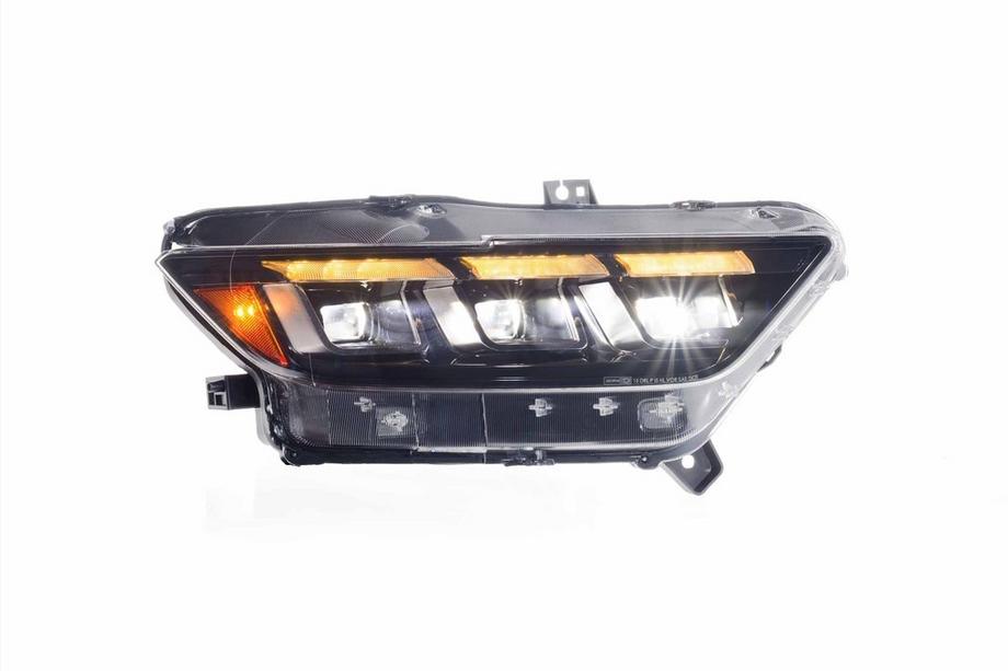 Ford Mustang 2015-2023 гг. Передние фары Full LED (2015-2018, 2 шт) Фото 1