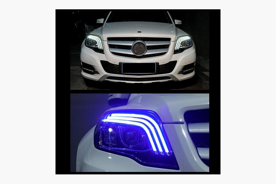 Mercedes GLK сlass X204 2008-2015 гг. Передние фары FullLed V-2 (2012-2015, 2 шт) Image