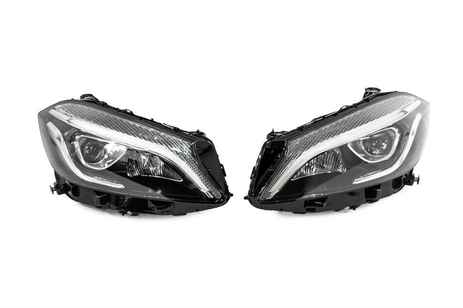 Mercedes A-class W176 2012-2018 гг. Передние фары Full LED (2 шт.) Фото 1