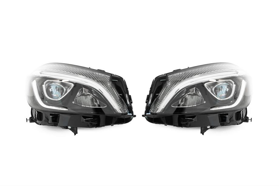 Mercedes A-class W176 2012-2018 гг. Передние фары Full LED (2 шт.) Фото 2