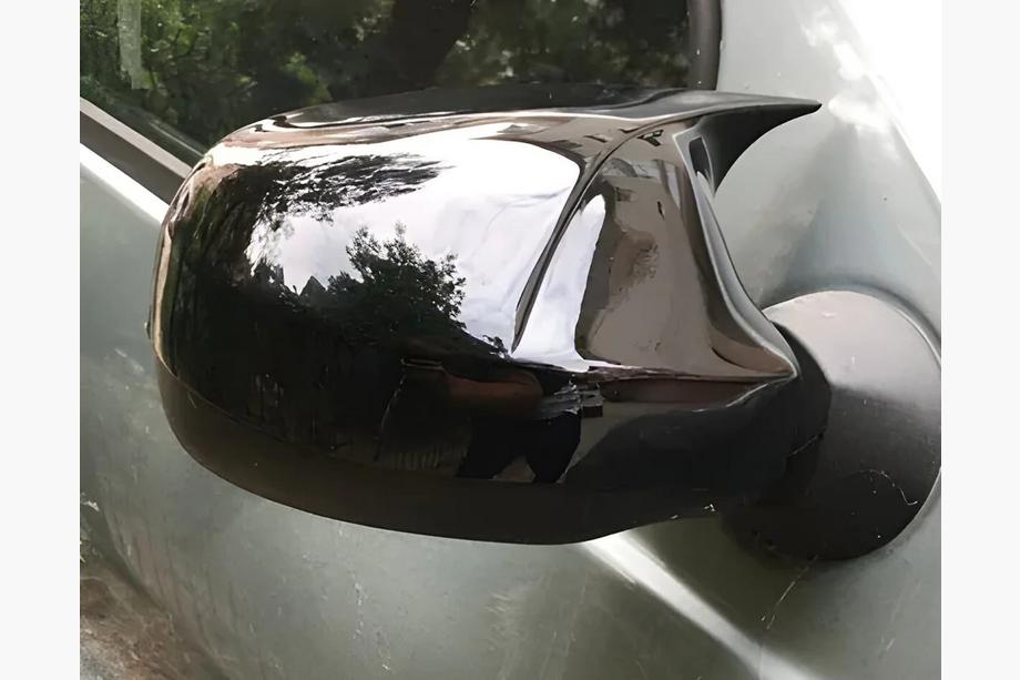 Dacia Sandero 2013-2020 гг. Накладки на Зеркала BMW-Style (2 шт) Image