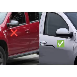 Накладки на Зеркала BMW-Style V1 (2 шт) Nissan Terrano 2014- гг. фото 3