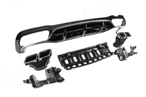 Задний диффузор с насадками Серебристый (для AMG/AMG-Line, Дизайн E63 2016-2020) фото 3 Задний диффузор с насадками Серебристый (для AMG/AMG-Line, Дизайн E63 2016-2020) фото 3