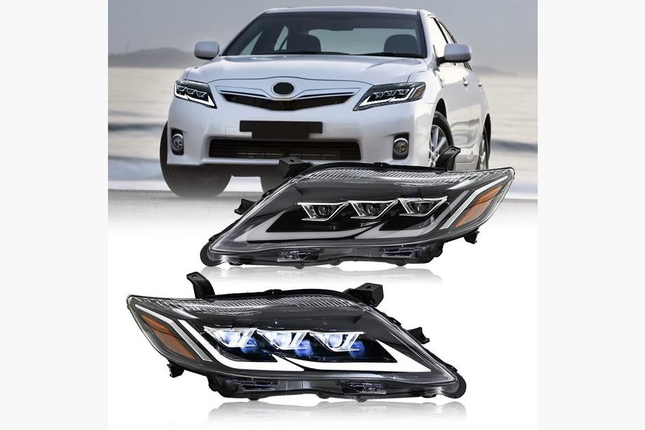 Передние фары Lexus-design V2 (рестайлинг, 2 шт) Image