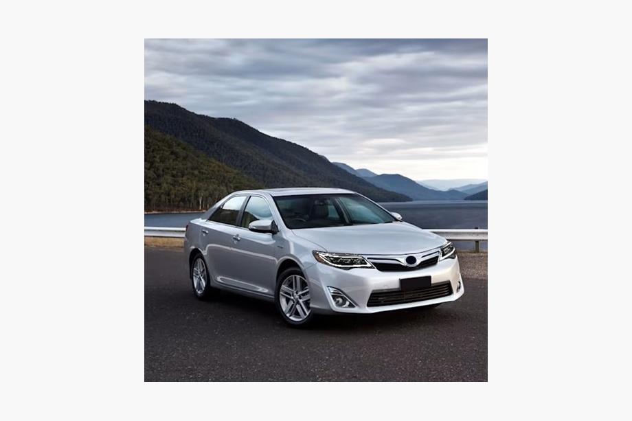 Toyota Camry 2011–2017 гг. Передние фары в стиле Lexus (2011-2014, 2 шт) Фото 3